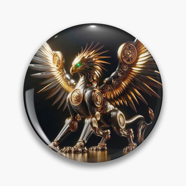 Item preview, Paramount Gold Gryfon - 3D Luxury Automotive Aesthetic designed and sold by Gryfonarts.