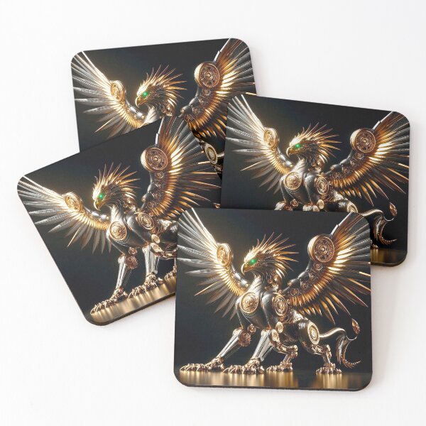 Item preview, Paramount Gold Gryfon - 3D Luxury Automotive Aesthetic designed and sold by Gryfonarts.