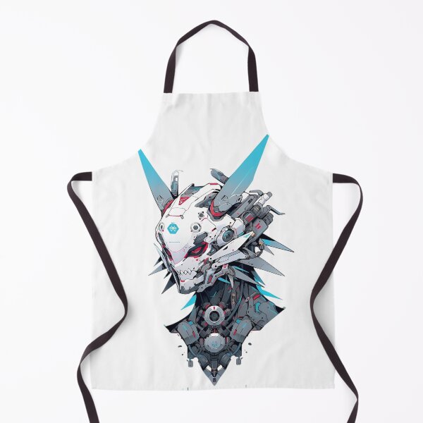 Item preview, Cyber Dragon Mecha – Futuristic Robotic Skull Warrior Illustration designed and sold by Dyan4.