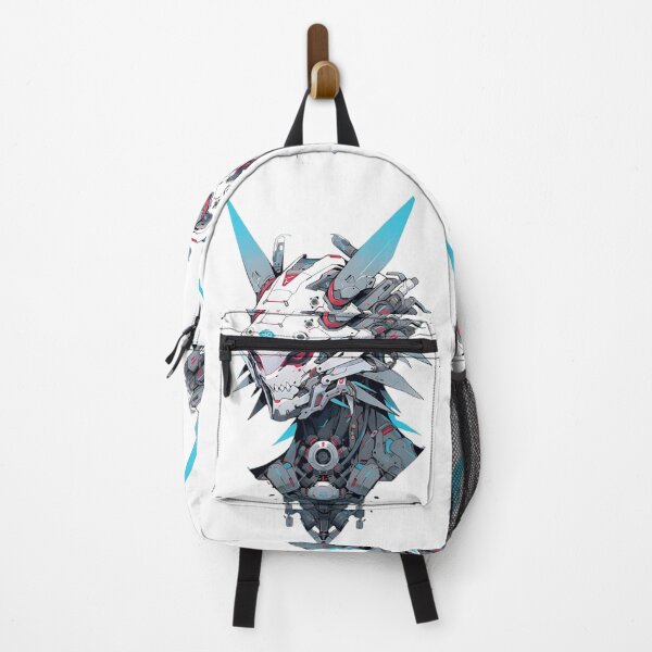 Item preview, Cyber Dragon Mecha – Futuristic Robotic Skull Warrior Illustration designed and sold by Dyan4.