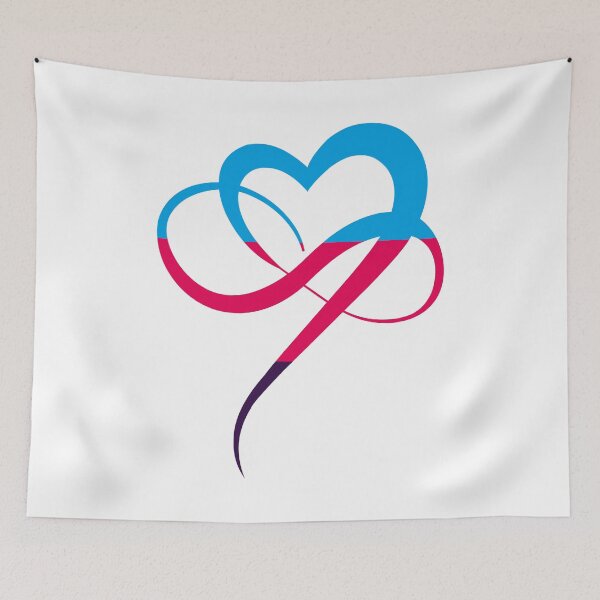 Item preview, Polyamory Flag Heart Polyamorous Love Relationship designed and sold by Carl's Clothing.