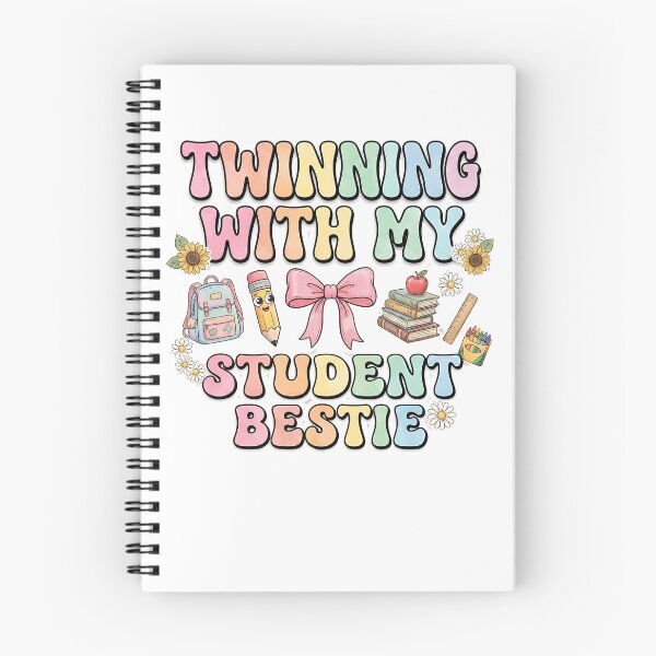 Item preview, Twinning With My Student Bestie Spirit Week Matching  designed and sold by THREE LITTLE BEANS.