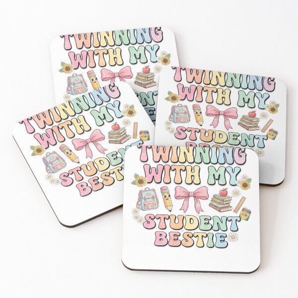 Item preview, Twinning With My Student Bestie Spirit Week Matching  designed and sold by THREE LITTLE BEANS.