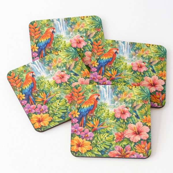 Item preview, Tropical Paradise in Watercolour designed and sold by optimusprime39.