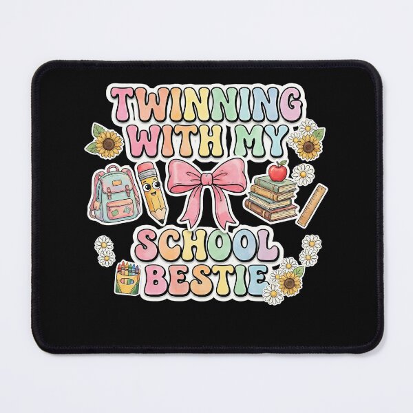 Item preview, Twinning With My School Bestie designed and sold by THREE LITTLE BEANS.