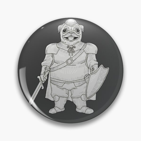 Item preview, Pug knight designed and sold by JuanAlmeidaArts.