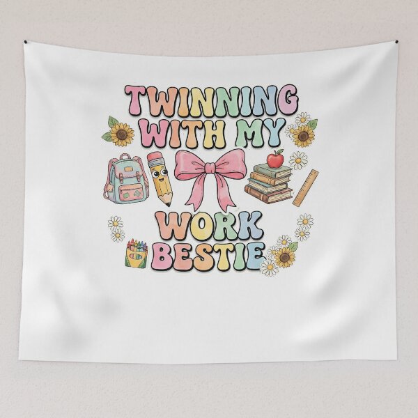 Item preview, Twinning With My Work Bestie designed and sold by THREE LITTLE BEANS.