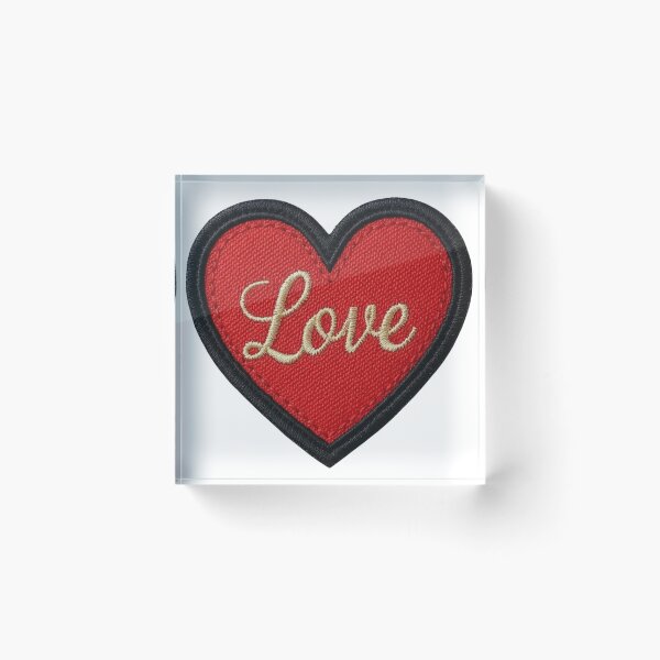 Item preview, Iron On Patches Love Sticker 2 designed and sold by DetourDgn.