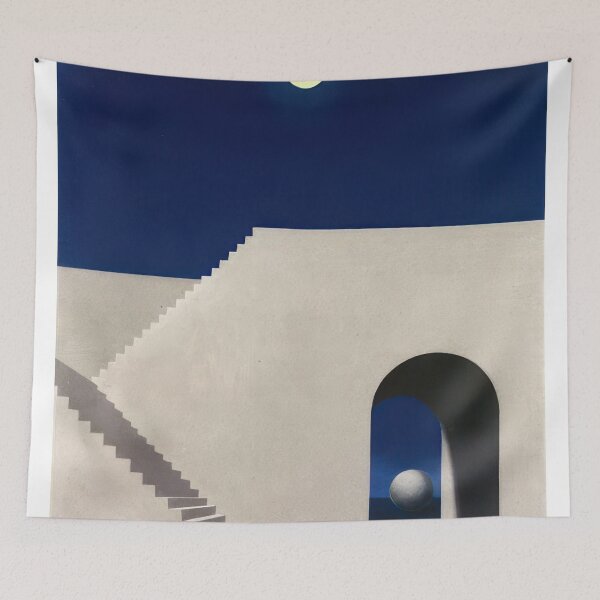 Item preview, rene magritte architecture au clair de lune - René Magritte  designed and sold by nebelimr.