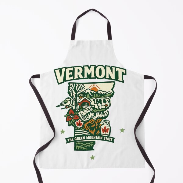Item preview, Vintage Vermont The Green Mountain State Design designed and sold by Thehatinthecat.