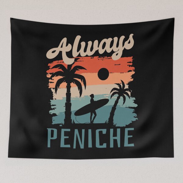 Item preview, Peniche Portugal Surfing Sunset Beach designed and sold by Carl's Clothing.