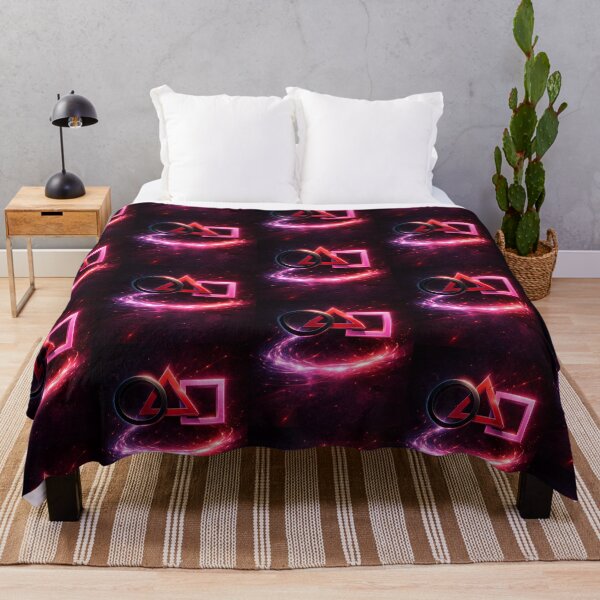Item preview, Geometric Neon Abstract Galactic Game Symbols designed and sold by HedayatDesign.