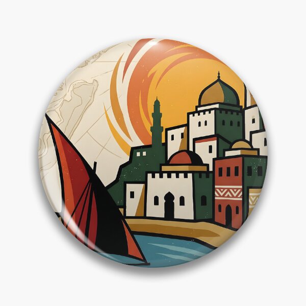 Item preview, Lamu Kenya Retro Vintage Travel Souvenir designed and sold by TravelersGems.