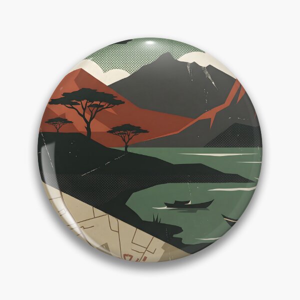 Item preview, Naivasha Kenya Retro Vintage Travel Souvenir designed and sold by TravelersGems.