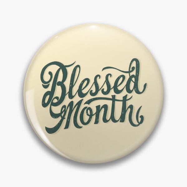 Item preview, Blessed Month Calligraphy – Ramadan Greeting Design designed and sold by WowDezign.