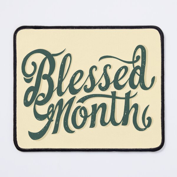 Item preview, Blessed Month Calligraphy – Ramadan Greeting Design designed and sold by WowDezign.