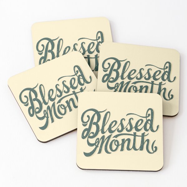 Item preview, Blessed Month Calligraphy – Ramadan Greeting Design designed and sold by WowDezign.