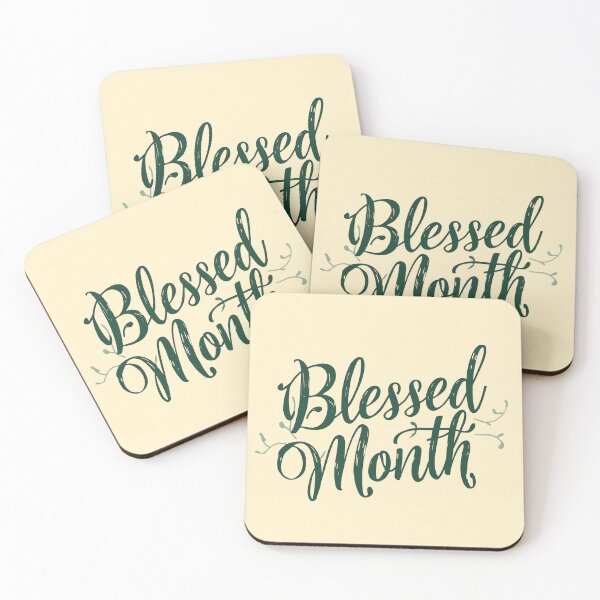 Item preview, Blessed Month Calligraphy – Ramadan Greeting Design designed and sold by WowDezign.