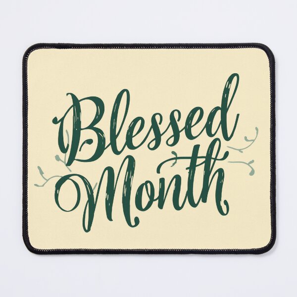 Item preview, Blessed Month Calligraphy – Ramadan Greeting Design designed and sold by WowDezign.