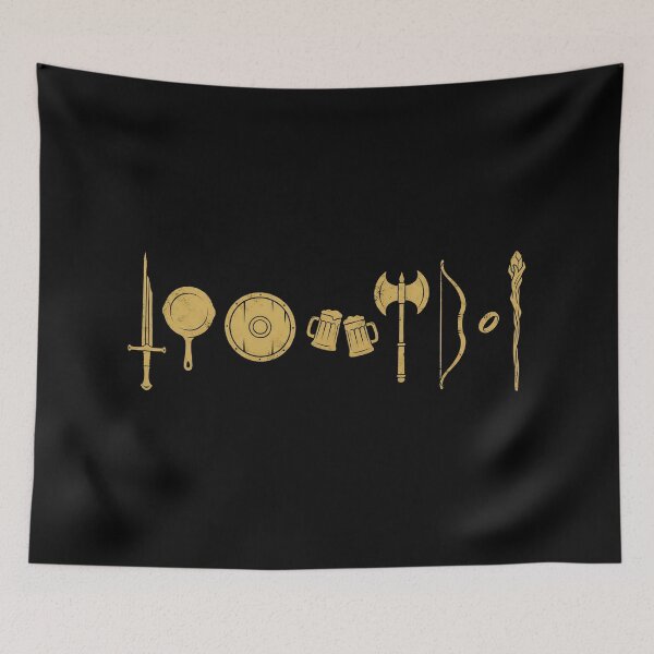 Item preview, Gold Fantasy Fellowship Weapons And Adventure Items designed and sold by Fenay Designs.