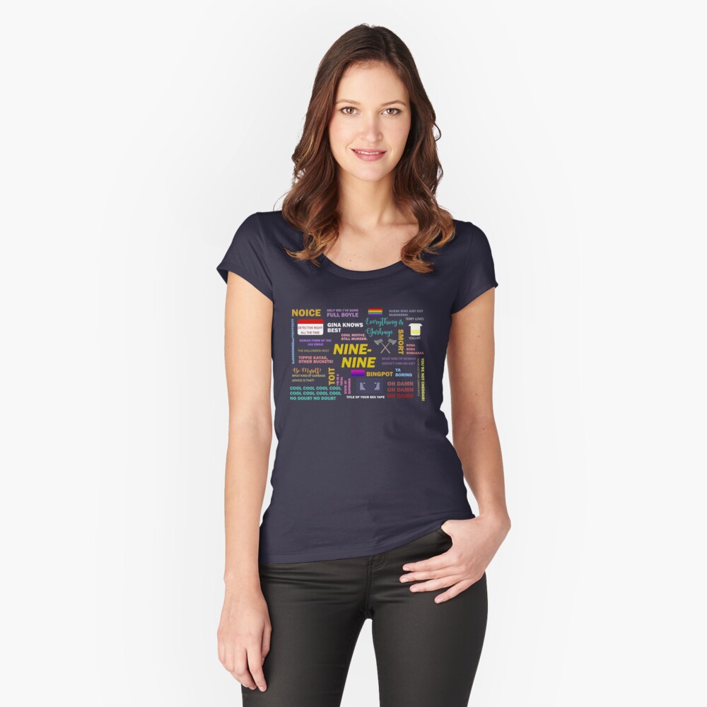 Item preview, Fitted Scoop T-Shirt designed and sold by mimimeeep.