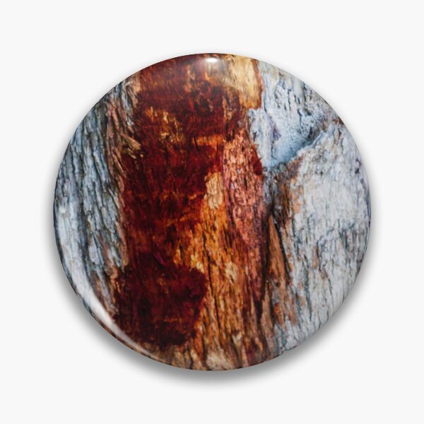 Item preview, Close-Up Of Weathered Tree Bark With Red Rust Color Peeling Across The Surface designed and sold by Nmallia.