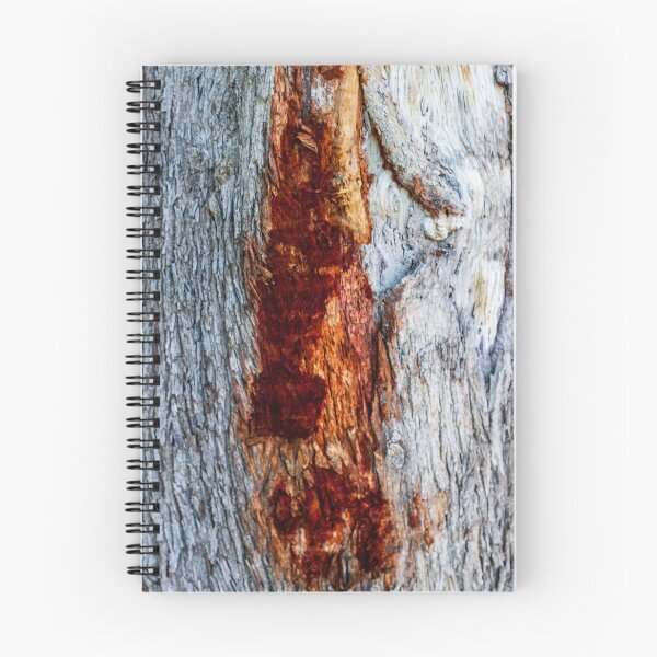 Item preview, Close-Up Of Weathered Tree Bark With Red Rust Color Peeling Across The Surface designed and sold by Nmallia.