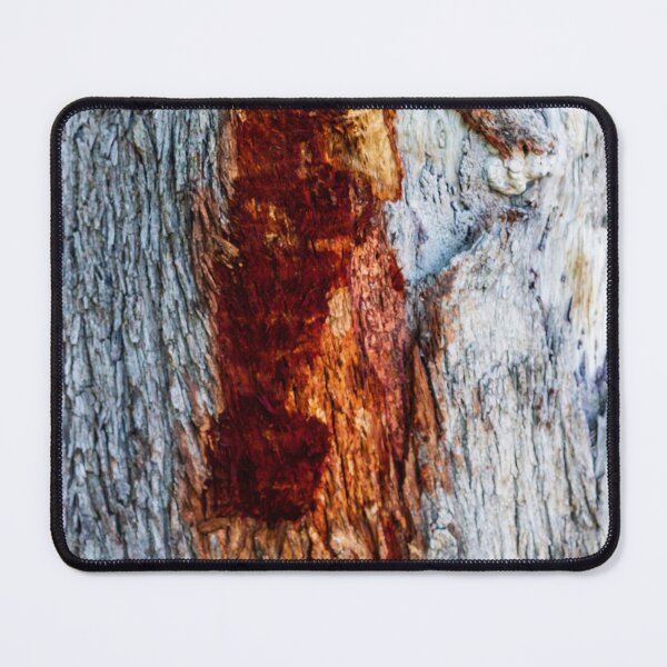 Item preview, Close-Up Of Weathered Tree Bark With Red Rust Color Peeling Across The Surface designed and sold by Nmallia.