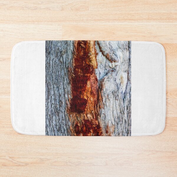 Item preview, Close-Up Of Weathered Tree Bark With Red Rust Color Peeling Across The Surface designed and sold by Nmallia.