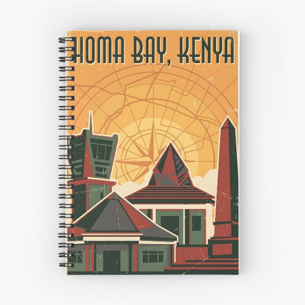 Item preview, Homa Bay Kenya Retro Vintage Travel Souvenir designed and sold by TravelersGems.