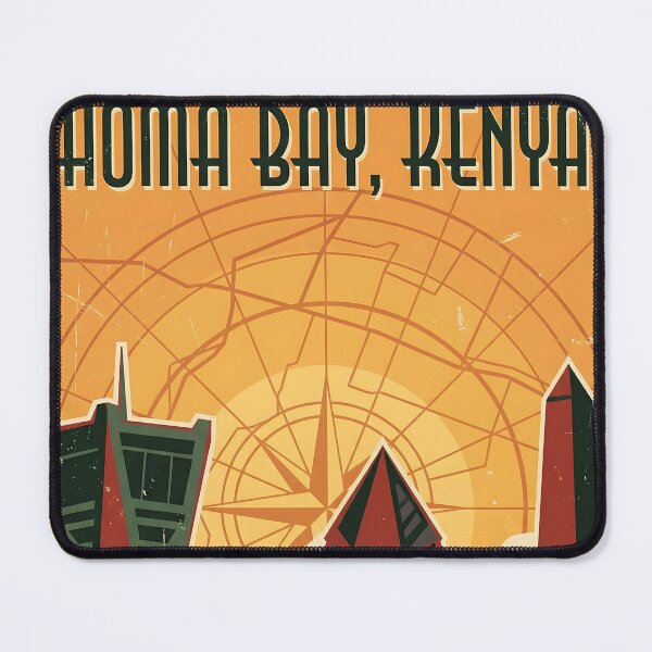 Item preview, Homa Bay Kenya Retro Vintage Travel Souvenir designed and sold by TravelersGems.
