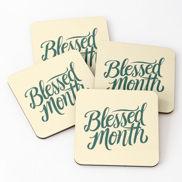 Item preview, Blessed Month Calligraphy – Ramadan Greeting Design designed and sold by WowDezign.