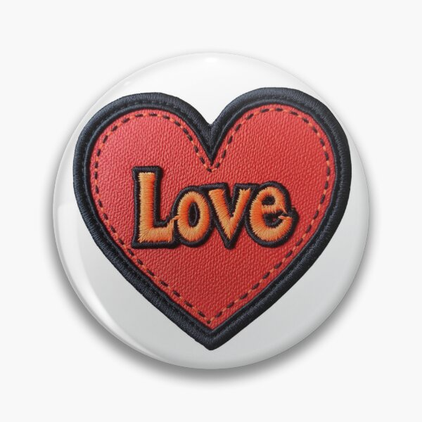 Item preview, Iron On Patches Love Sticker 3 designed and sold by DetourDgn.