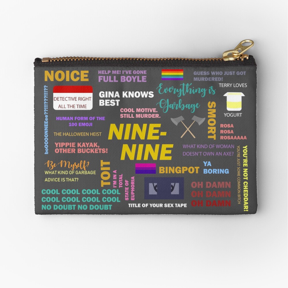 B99 Quotes Zipper Pouch