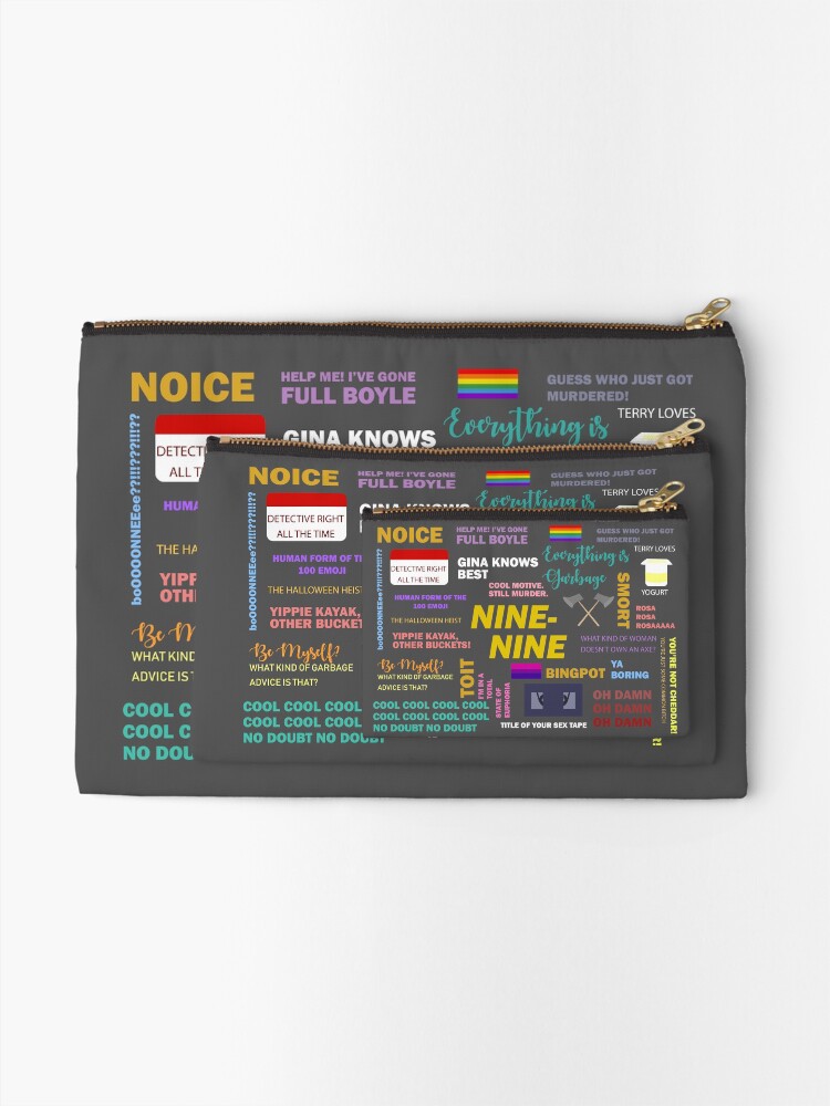 Alternate view of B99 Quotes Zipper Pouch