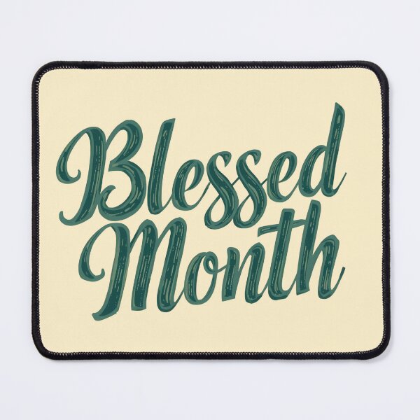 Item preview, Blessed Month Calligraphy – Ramadan Greeting Design designed and sold by WowDezign.