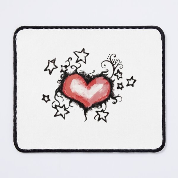Item preview, Starry Heart Aesthetic Grunge Red designed and sold by ogduckboy.