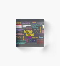 B99 Quotes Acrylic Block