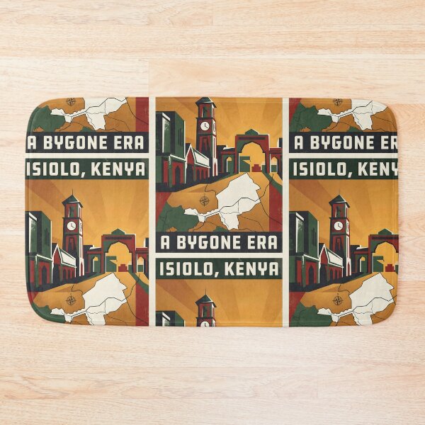 Item preview, Isiolo Kenya Retro Vintage Travel Souvenir designed and sold by TravelersGems.