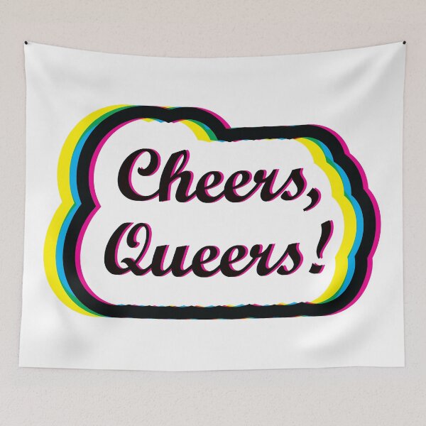 Item preview, Cheers, Queers! Queer Eye designed and sold by dopaminebrand.