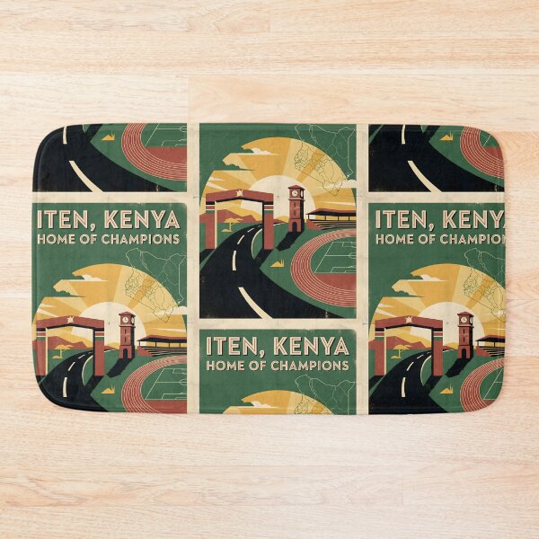 Item preview, Iten Kenya Retro Vintage Travel Souvenir designed and sold by TravelersGems.