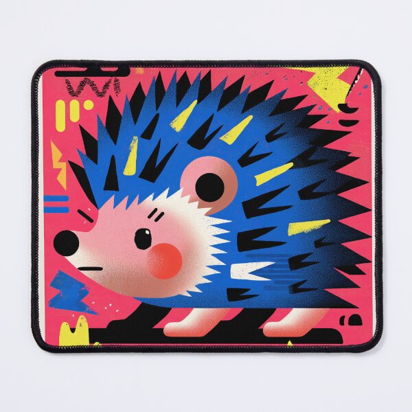 Item preview, Colorful Cartoon Hedgehog designed and sold by lautir.