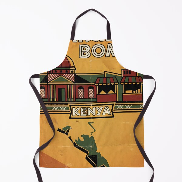 Item preview, Makueni Boma Kenya Retro Vintage Travel Souvenir designed and sold by TravelersGems.