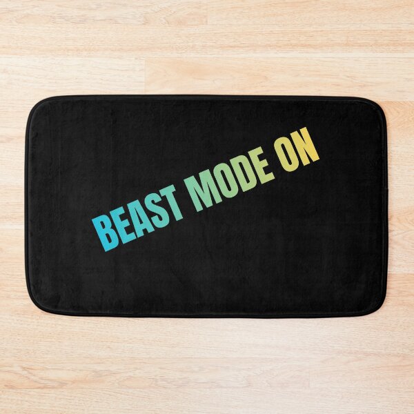 Item preview, Beast Mode On - Natural Beauty Fitness Gradient designed and sold by NaturalBeautySebastian .