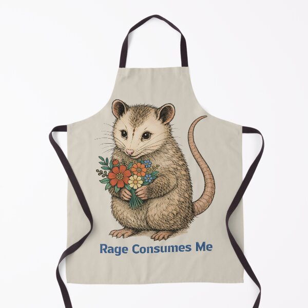 Item preview, Rage Consumes Me Opposum designed and sold by gear-posters.