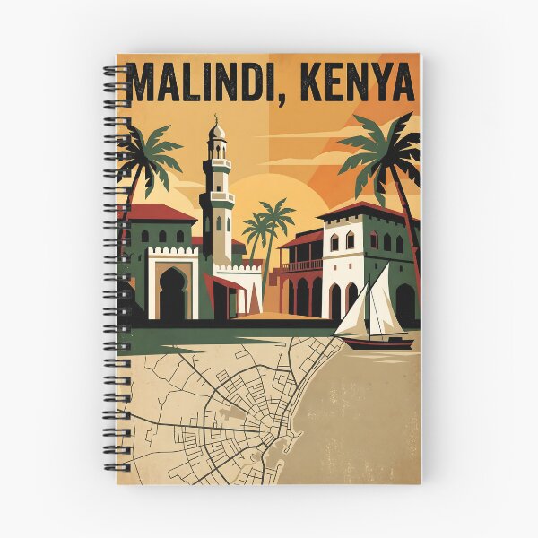 Item preview, Malindi Boma Kenya Retro Vintage Travel Souvenir designed and sold by TravelersGems.