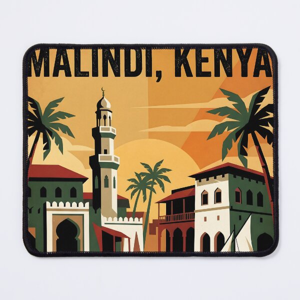 Item preview, Malindi Boma Kenya Retro Vintage Travel Souvenir designed and sold by TravelersGems.