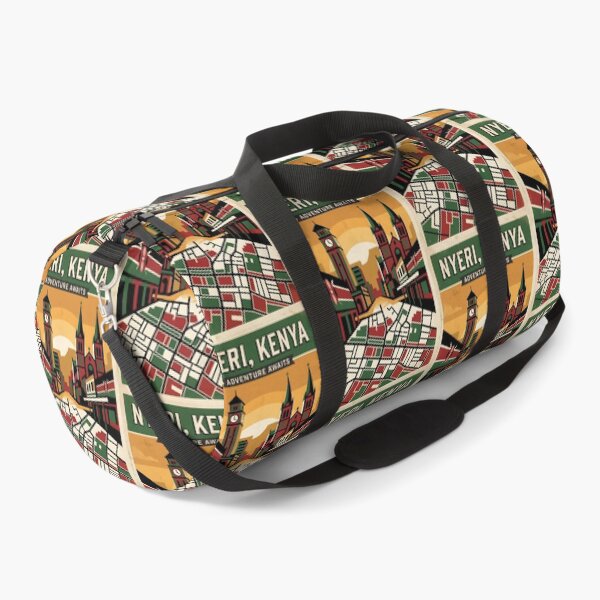 Item preview, Nyeri Kenya Retro Vintage Travel Souvenir designed and sold by TravelersGems.