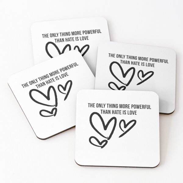 Item preview, Power of Love Inspirational Quote designed and sold by Tablotique.