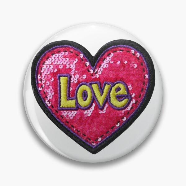 Item preview, Iron On Patches Love Sticker 4 designed and sold by DetourDgn.